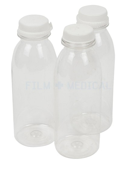 Clear Plastic Chemical Bottles Medium Priced Individually 